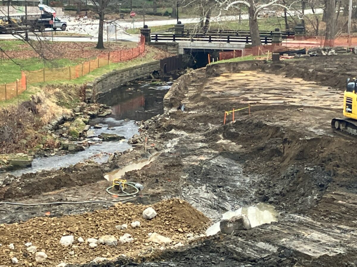 Sowinski Park Stream Restoration RiverReach Construction