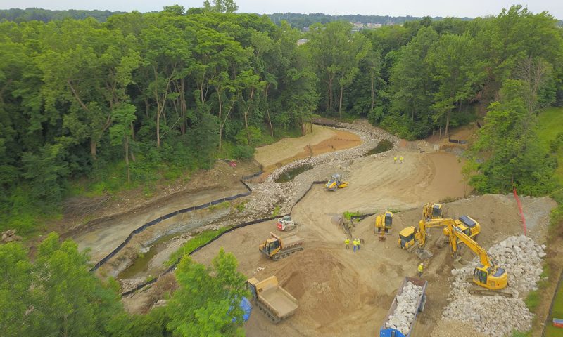 Beechers Brook Bank Stabilization | RiverReach Construction